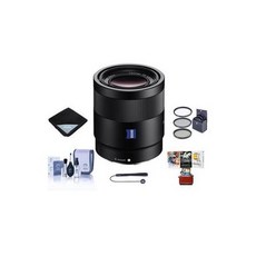 Adorama Sony Sonnar T* FE 55mm F1.8 ZA E-Mount Lens wFree Accessory Bundle SEL55F18Z AM, One Color_One Size, 상세 설명 참조0, One Size