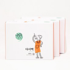 다시1369 다시백, 소(S), 100개입, 3개 소(S), 100개입, 3개