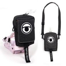 애니 스튜디오 BIG EYE Black Denim 블랙데님 바인딩백 크로스백 파우치 하이브리드가방