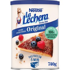 스페인 라 레체라 LA LECHERA original 네슬레 오리지널 연유 캔, 740g, 4개