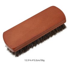 자동차 인테리어 말 털 가죽 섬유 청소 브러시 가구 의류 수하물 연마 갈이 갈기, 1. 1PC