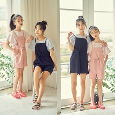 초등여아점프슈트