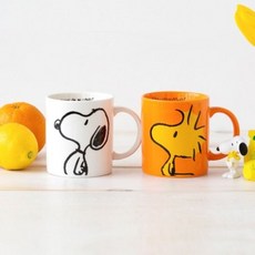 [텐바이텐] [Peanuts] 머그컵_스누피와 친구들 (6종), 옵션선택, 루시(레드)