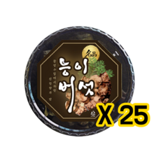 자연앤 자연산 건 능이버섯 30g, 25개