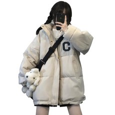 Makone 가을면 패딩 코트 중립 코트