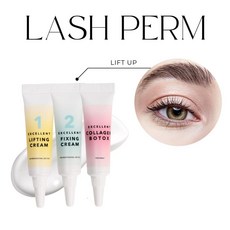 LASH PERM 속눈썹펌제 세트 래쉬펌 속눈썹 펌제, 1개
