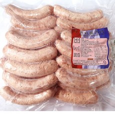 클라식소시지 치킨치폴라타 수제소세지 천연양장제조 소시지Chipolata Sausage 프랑스소시지, 1팩, 1kg