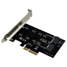 NEXTU M2296PCIe/화이듀 NVME SSD M.2 PCIE 변환컨버터 어댑터카드