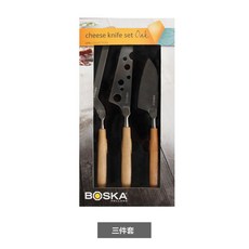 네덜란드 스테인리스 치즈커터 치즈나이프 버터칼, 3피스 세트
