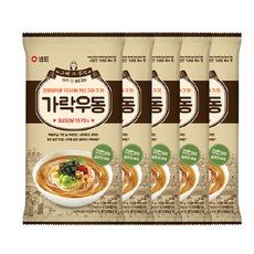 샘표 바지락칼국수, 5개, 100g
