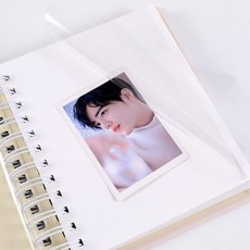 무빙브릭스 인생네컷 앨범 접착식 포토북 하드커버 사진첩, 퍼플, 25매