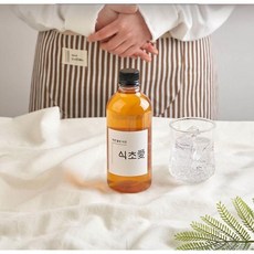 전통 자연발효 마시는 과일 비니거 1L 7종, 프리미엄 생강식초, 1개, 1000ml