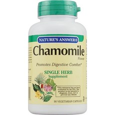 Nature's Answer Chamomile Flower 90-Count, 1개