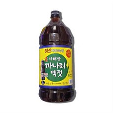 안가네 3년 자연숙성 100% 국내산 서해안 까나리액젓 5kg, 6개