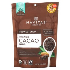 Navitas Organics 유기농 카카오 닙스 454g(16oz), Navitas Organics 유기농 카..., 454g, 1개