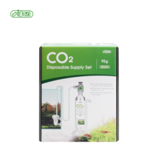 CO2 95g 세트 Basic 기본형 I-687 수족관 어항 초보 수초 이탄 산소공급기 산소 에어 구피 물고기 이산화탄소공급 용존산소량 디퓨져, 1개