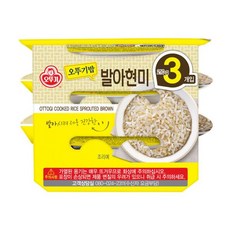 오뚜기밥 발아현미 210G X 3입