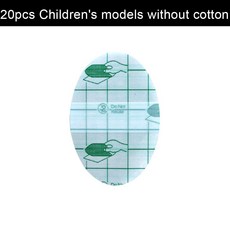 방수 이어 스티커 일회용 커버 수영 샤워 살롱 미용 염료 실드, 2.20pc no cotton 4.., 1개