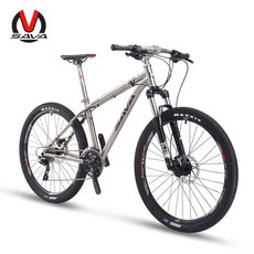 SAVA 티타늄 산악자전거 MTB DEORE M6000 30단 오일 디스크 27.5인치, 27.5인치(16인치 프레임), 스포츠 에디션