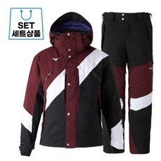 FREE SKI SOLID MODEL [80-BLACK] 미즈노 스키복 세트