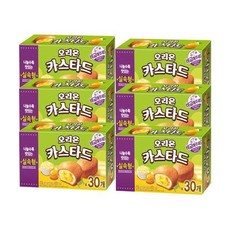  오리온 카스타드 오리온 카스타드 690g x 30개 x 6개 1박스 대용량 