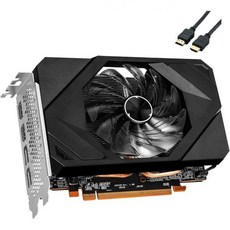 컴퓨터 그래픽 카드 라데온 RX 6600 XT 챌린저 ITX 8GB GDDR6 GPU 지원 RDNA2+AllyFlex HDMI