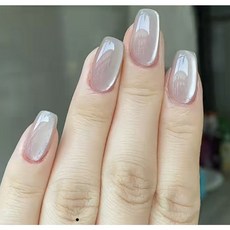 [손꼽놀이] 젤네일 맑은 투명 유리 구슬 자석젤, 1개, 15ml, G315