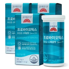 고려은단 프로바이오틱스 유산균 스페셜핏, 30정, 3개
