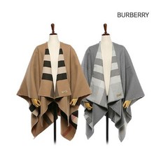 [버버리] BURBERRY 울 체크 판초 (4029405 1/ 4029406 1 / 402