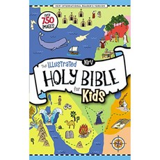 NIrV The Illustrated Holy Bible for Kids 양장본 풀 컬러 컴포트 프린트 : 750 개 이상의 이미지, 단일옵션