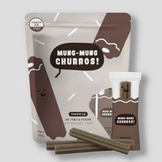  멍냥빌리지 멍멍츄러스x2개 치석제거껌 양치껌 덴탈껌, 멍멍츄러스 피부 160g(2개) + 우리집상전사은품 