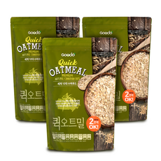 구도 퀵오트밀, 1kg, 3개