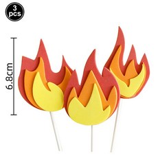 데코용품 케잌데코 Firetruck 소방차 토퍼 인형 장난감 소방관 생일 훈장 파티 용품 보이 장식, 한개옵션1, [09] 10