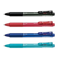 PENTEL 펜텔 Feel 필 3색볼펜 다색펜 유성 0.5mm, 메탈릭블랙