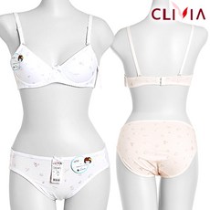 크리비아 쿠킹나염 3단계 와이어 아동 학생브라팬티세트 6030/310S