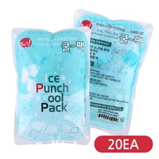 지온 냉감 아이스펀치 쿨팩 20개