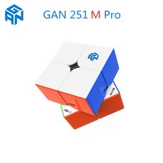 간큐브 타이머 선수용 간즈 큐브 GAN 251 M Pro 2x2x2 마그네틱 스피드 프로페셔널 GAN251 탐험 249 v2 게임 Magnetic cube Speed