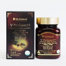 닥터네츄럴 프로폴리스 4000mg 아연 180정