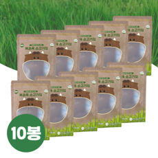 [목초육 소고기칩] 자연에서 풀 먹고 자란 목초소고기칩 대묶음, 10개, 25g