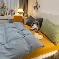 겨자색침구