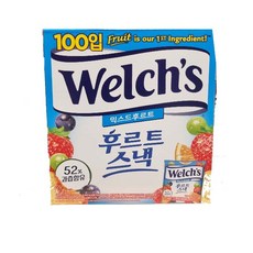 웰치스 WELCHS 후르츠 젤리 100CT