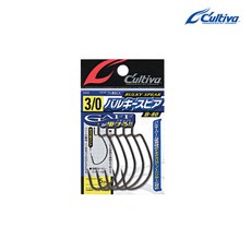 오너 컬티바 B-80 배스훅 오프셋 웜훅 루어바늘