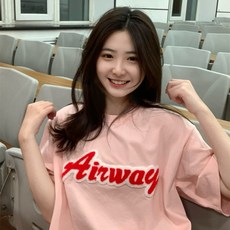 Jun.02 30번 인스 패션 반팔 티 오밀유 스위트 피치 핑크 톱 여여름Z