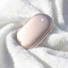 BOSSWIZ SDR-60 양면발열 손난로 보조배터리 k02*119qd, 1개, 실버