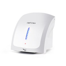 모던 디자인 가정용 자동 손 건조기 핸드 드라이어 화장실 업소 술집 카페 설치 벽걸이 벽면, 펀치없는 설치를 지원하고, 필요한 경우 고객 서비스 센터에 문의하여 네일없는 접착제를 제거하십시오 ~ (이 품목을 쏘지 마십시오)