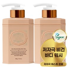 티블레스 우롱티 퍼퓸 바디워시 무화과향, 500g, 2개 - 르라보암브레트