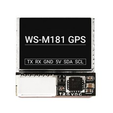 YYDS WS M181 글로벌 포지셔닝 시스템 GNSS 모듈 정밀 내장 나침반 QMC5883 72 검색 채널, 한개옵션0