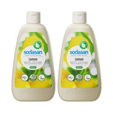 소다산 1종 주방 젖병 세제 레몬, 500ml, 2개