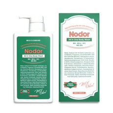 +Nodor 노도르 올인원 바디워시 체취케어 땀냄새제거, 1개, 460ml