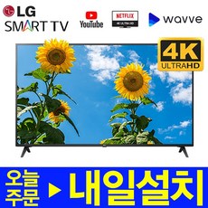 LG전자 60인치 4K UHD 스마트 LED TV 리퍼, 60UK6090, 서울/경기벽걸이설치